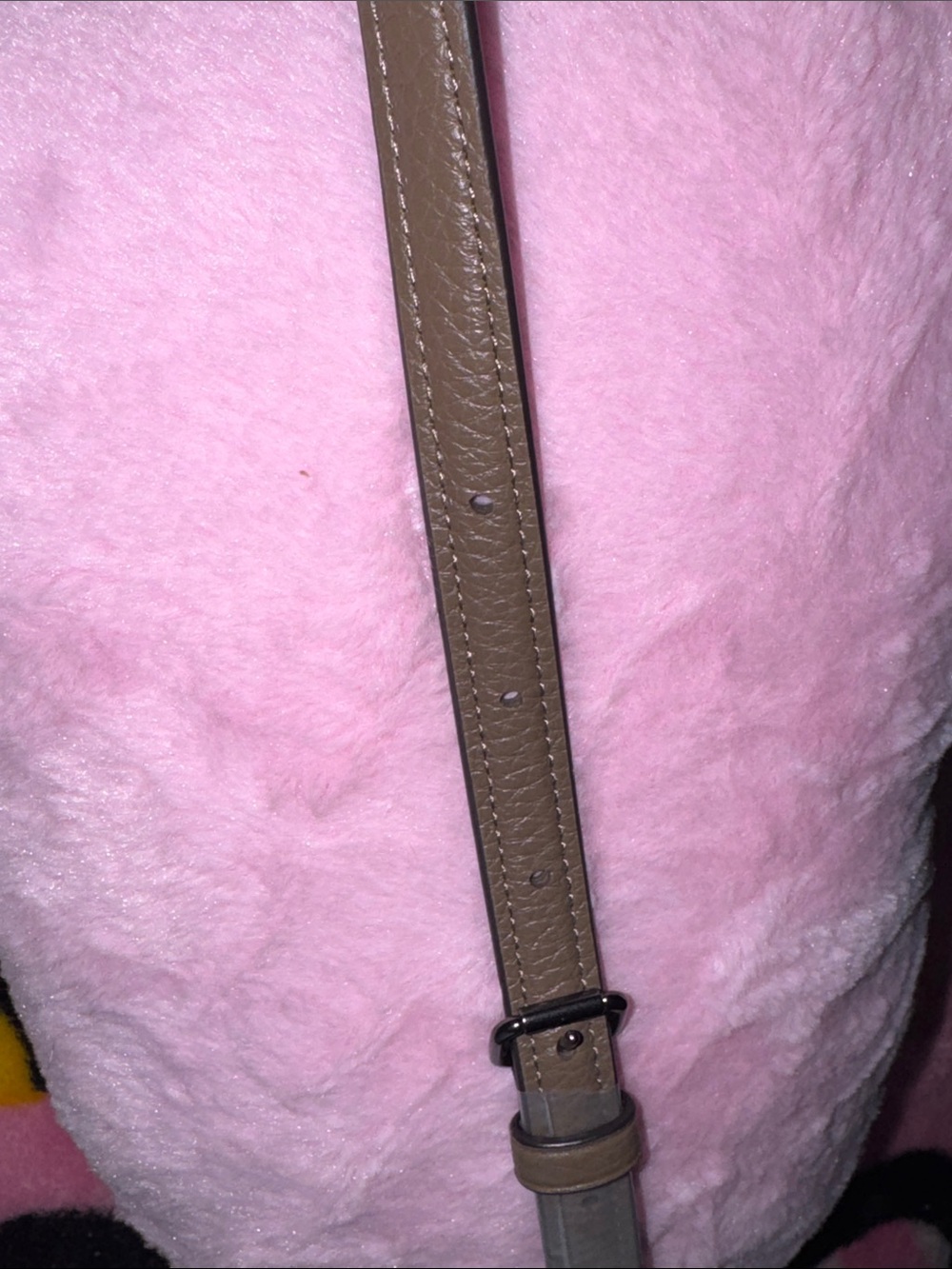 Coach Brown Leather Convertible Crossbody Strap with Gunmetal Hardware - Picture 6 of 8